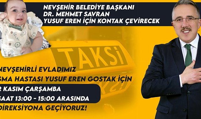 Mehmet Savran'dan SMA'lı minik Yusuf için şoför koltuğunda