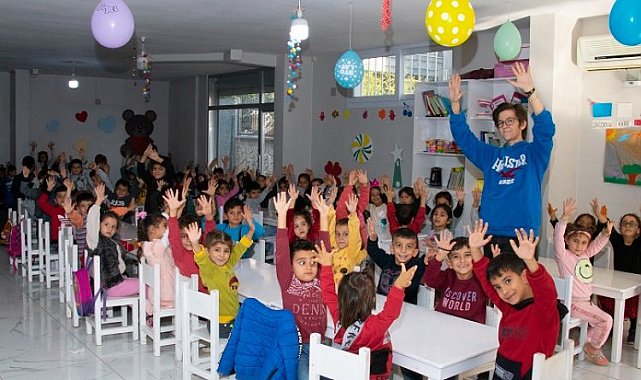 Mersin Büyükşehir çocukların yüzünü güldürdü