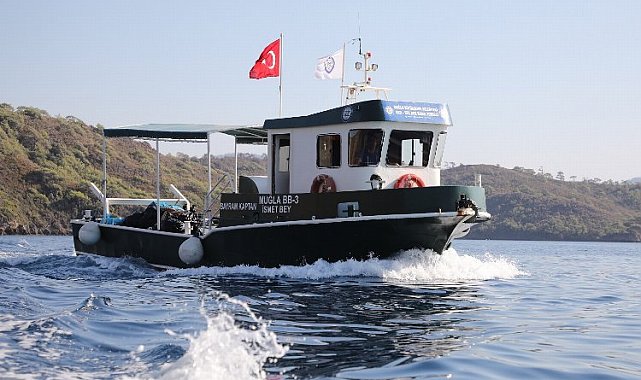 Muğla Gökova'dan 2 günde 5 ton çöp toplandı