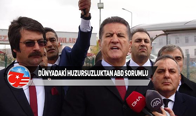 Mustafa Sarıgül, ABD'yi Suçladı...