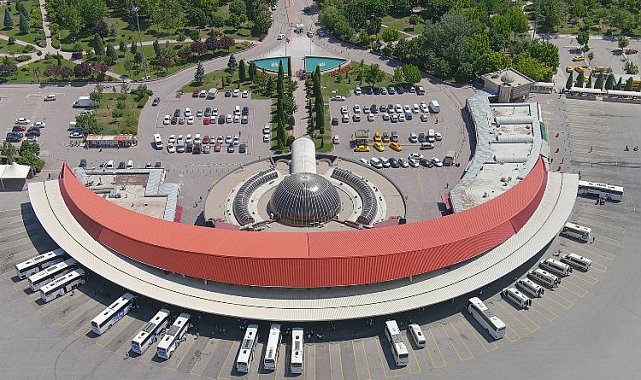Otogarda 20 ton atık geri dönüşüme kazandırıldı