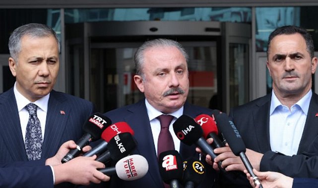 TBMM Başkanı Şentop saldırıda yaralananları ziyaret etti
