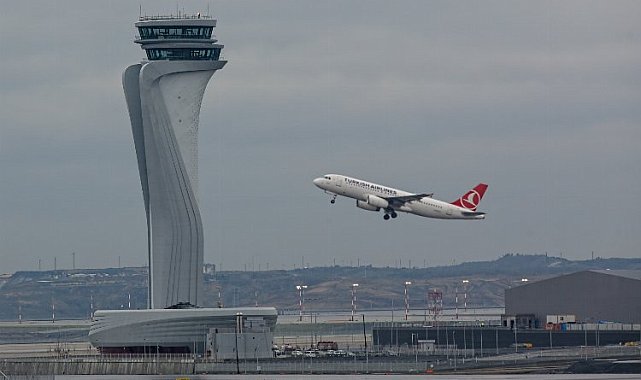 Uçak trafiği 1,5 milyonu aştı