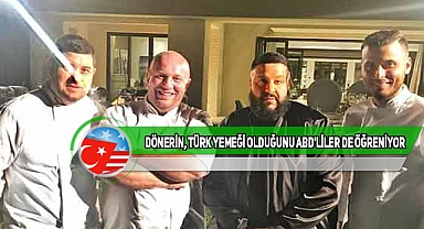 ABD'de Türk Dönerinin Namını Artıran Türk!