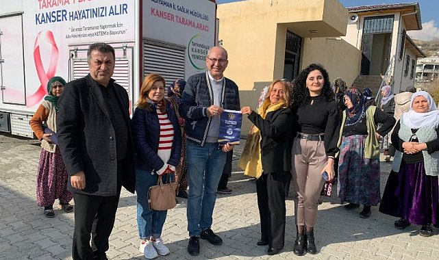 Adıyaman Nemrut Rotary'den köylü kadınlara 'sağlık' farkındalığı