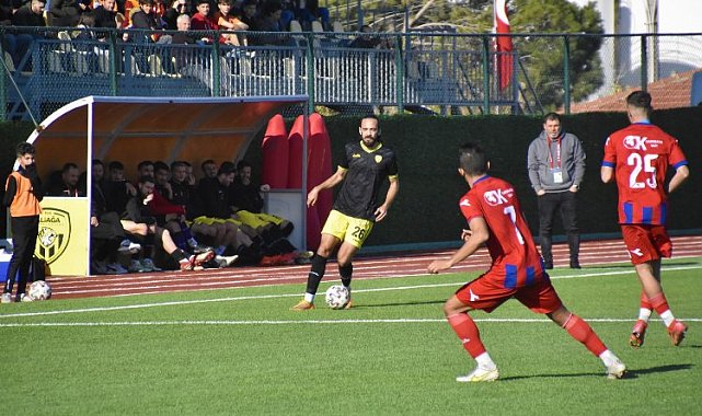 Aliağaspor FK devreyi galibiyetle tamamladı