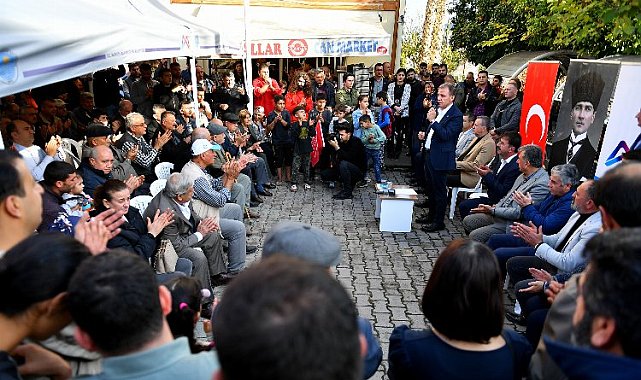 Başkan Seçer, kırsalda vatandaşlarla buluştu