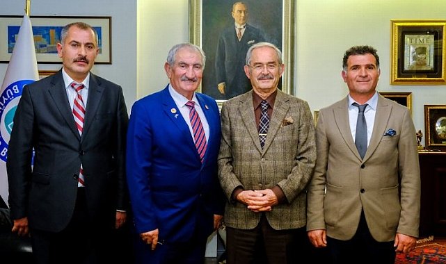 Bayburtlulardan Büyükerşen'e ziyaret