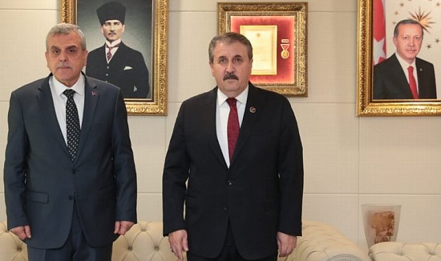 BBP Genel Başkanı Destici'den Beyazgül'e ziyaret