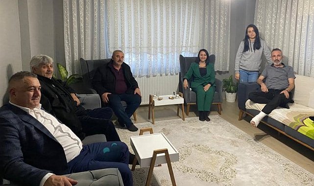 Bilecik Pazaryeri'nde Başkan Tekin'den İYİ Parti İlçe Başkanı'n 'geçmiş olsun' ziyareti
