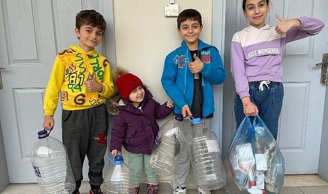 Bursa Gürsulu çocuklar atığı getirip biletleri kapıyor!