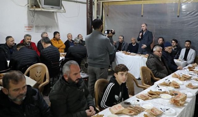 Bursa İnegöl'de 'Bereket Sofrası' Kasım Efendi'de kuruldu