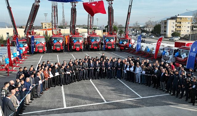 Bursa İtfaiyesi'nin filosuna takviye