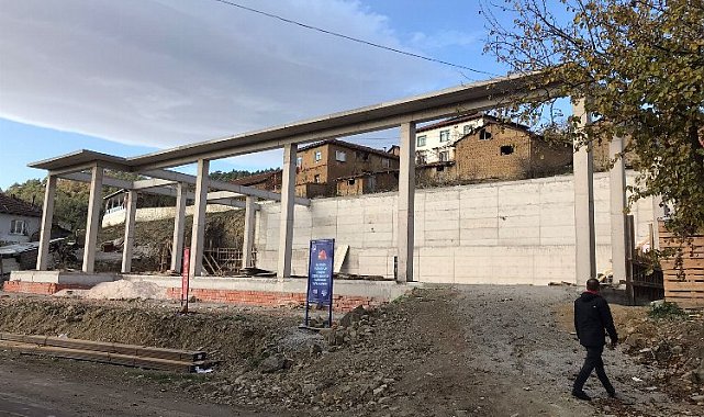 Bursa Kestel Belediyesi'nden kırsala düğün salonu