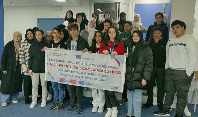 Bursa Yenişehirli öğrenciler Erasmus Projesi'ne katıldı