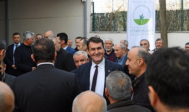 Bursa'da Çiftehavuzlar Mevlana Camii'ne Osmangazi hizmeti