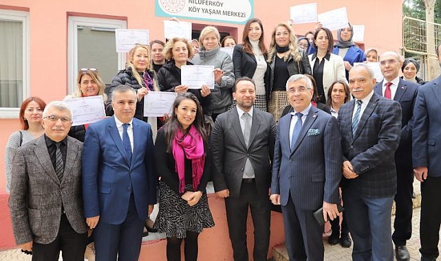 Bursa'da veliler 'aile okulu'ndan sertifikalandı
