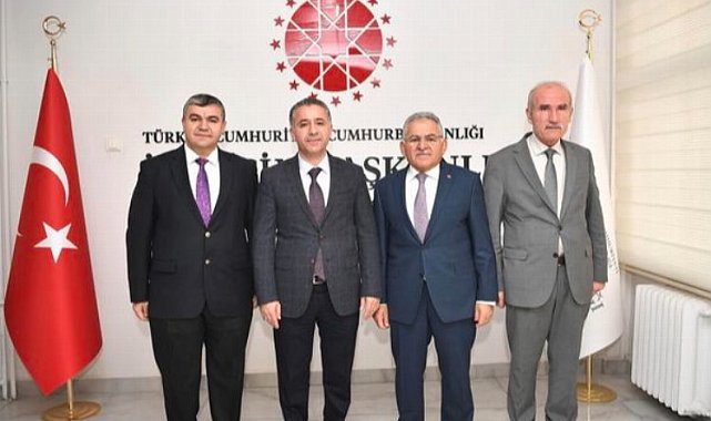 Büyükkılıç'tan Yahya Tekin'e ziyaret