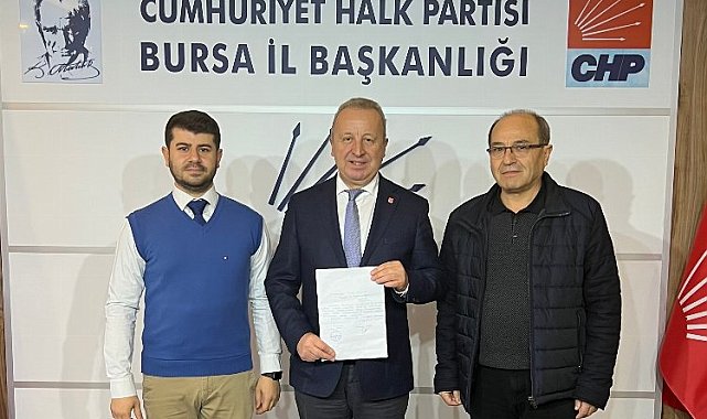 CHP Bursa'da milletvekili aday adaylığı için ilk istifa Cevat Asa'dan