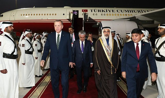Cumhurbaşkanı Erdoğan Katar'da