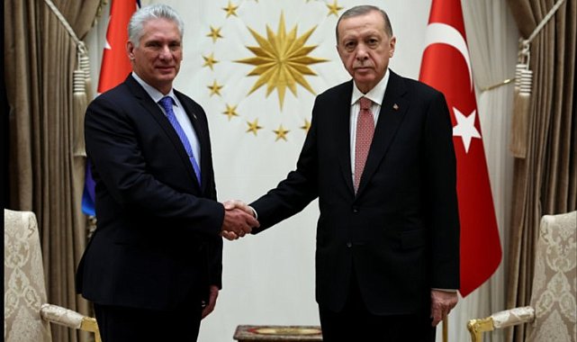 Cumhurbaşkanı Erdoğan, Kübalı mevkidaşıyla görüştü