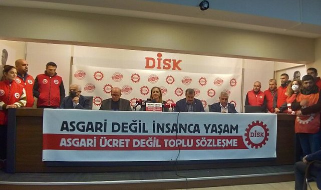 DİSK: 'Asgari' 13 bin 200 olmalı!