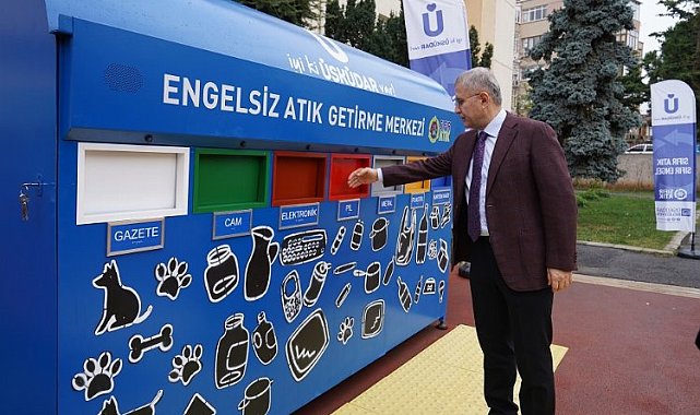 Dünyada ilk... Braille alfabeli atık