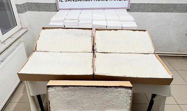 Edirne Keşan'da kargoya hazır 81 bin makaron ele geçirildi