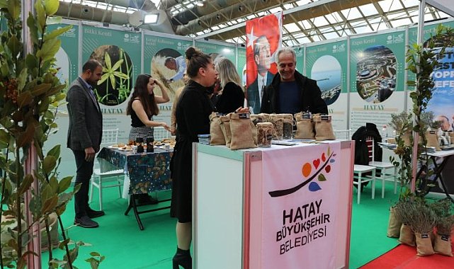 Hatay'ın zengin florası Antalya'da sergileniyor