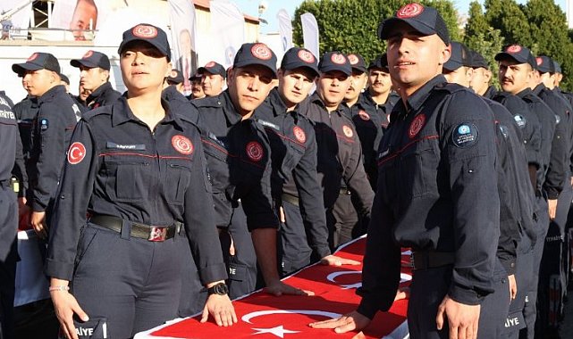 İtfaiye ve zabıta erleri yemin etti
