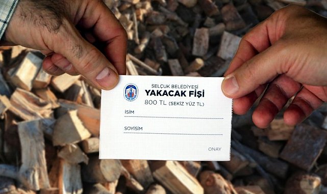 İzmir Efes Selçuk'tan 909 aileye yakacak desteği