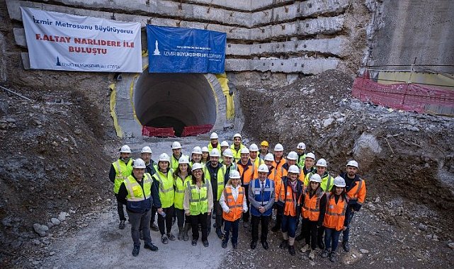 İzmir'in yeni metrosu 2023'te açılıyor
