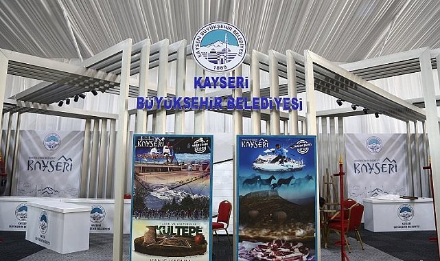 Kayseri Büyükşehir Yenikapı'da yerini aldı