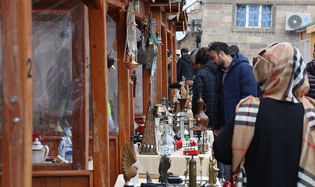 Kayseri Talas'ta antika coşkusu yaşandı
