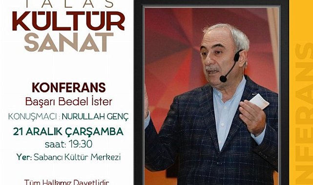 Kayseri Talas'ta kültür sanat haftası