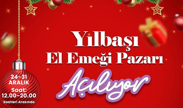 Kocaeli İzmit'te vatandaşlar Yılbaşı İyilik Pazarı'nda buluşacak