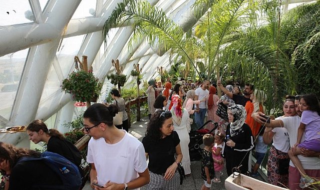 Konya'da 'tropikal' ziyaret 600 bine ulaştı