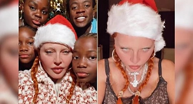 Madonna'nın Çocuklarıyla "iç çamaşırlı noel kutlaması"na Tepki