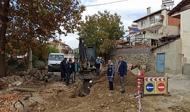 Manisa Kula'da olası taşkınlara öncü müdahale