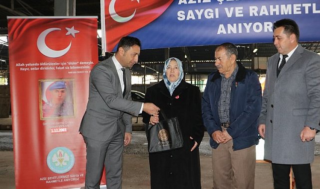 Manisa şehitlerini unutmuyor