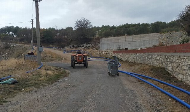 Manisa Soma'da kesintisiz ve verimli su çalışması