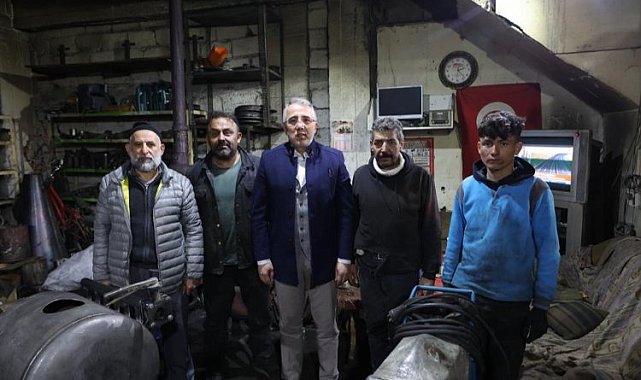 Mehmet Savran'dan esnaf ziyareti