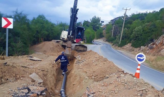 Muğla Büyükşehir yıl boyunca Bodrum'un alt yapısını yeniledi