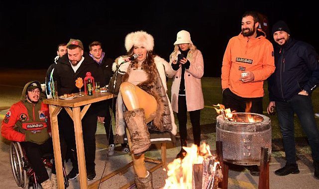 Nilay Dorsa soğuk havayı ısıttı