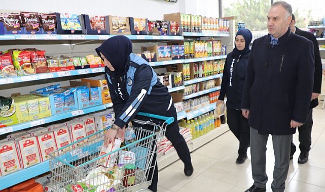 Sivas'ta market denetimlerine devam