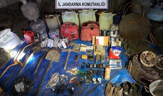 Sonbahar Kış Ablukası'nda Tunceli'de 14 sığınağa imha!