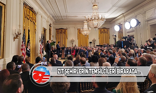 ABD Belediye Başkanları Beyaz Saray'da...