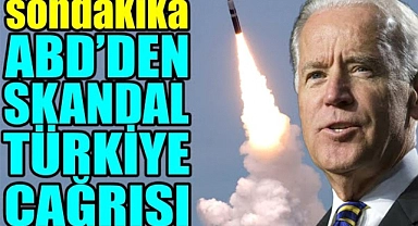 ABD'den, Türkiye'ye Yaptırım Çağrısı!