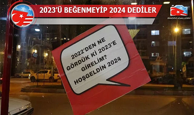 Adana'da Bazıları 2024'e Girdi