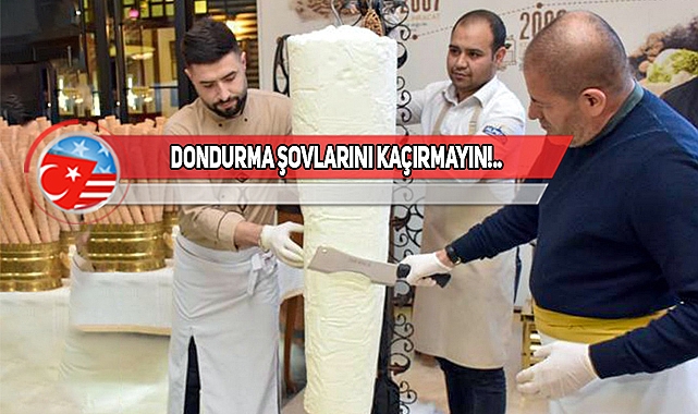 Kahramanmaraş'ın Alpedo Dondurması Las Vegas'ta